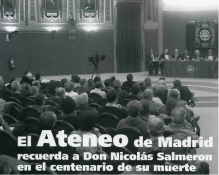 Salmerón en el Ateneo de Madrid